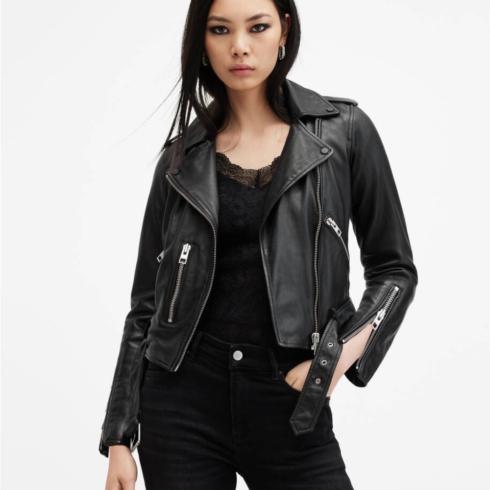 Allsaints Balfern Leather Jacket